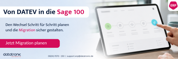 Von DATEV in die Sage 100